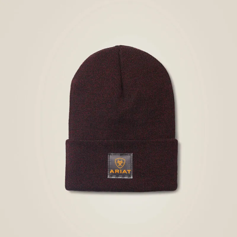 Ariat Watch Cap Beanie - Burgundy