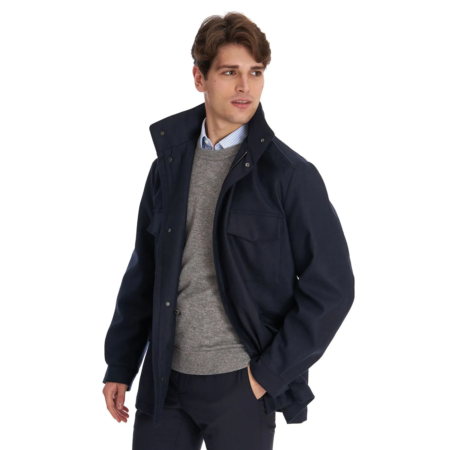 BLUE FIELD JACKET
