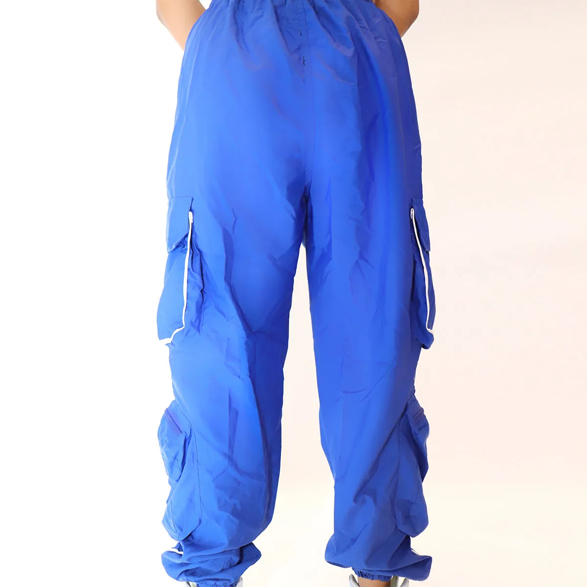 Blue Pocket Pants