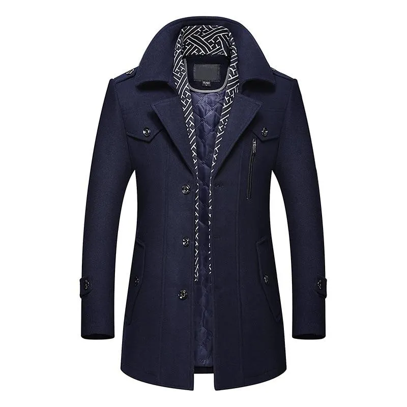 Calico Trench Coat