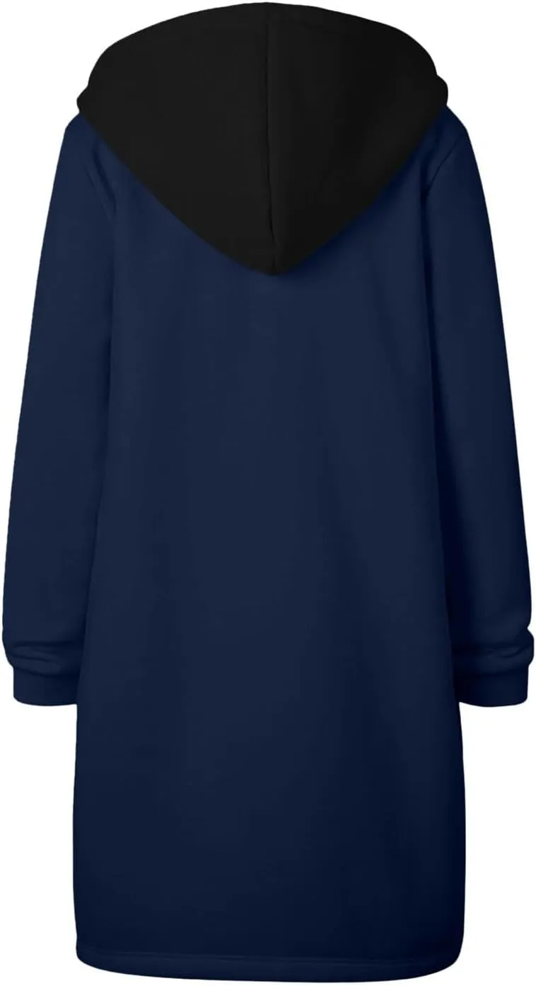 Cardigan Sweaters for Women Lightweight Fall Cardigan Sweaters with Pocket Zip Up Hoodie Women