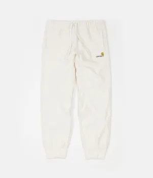 Carhartt American Script Sweatpants - Wax