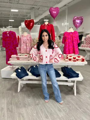 CARMEN HEART CARDIGAN