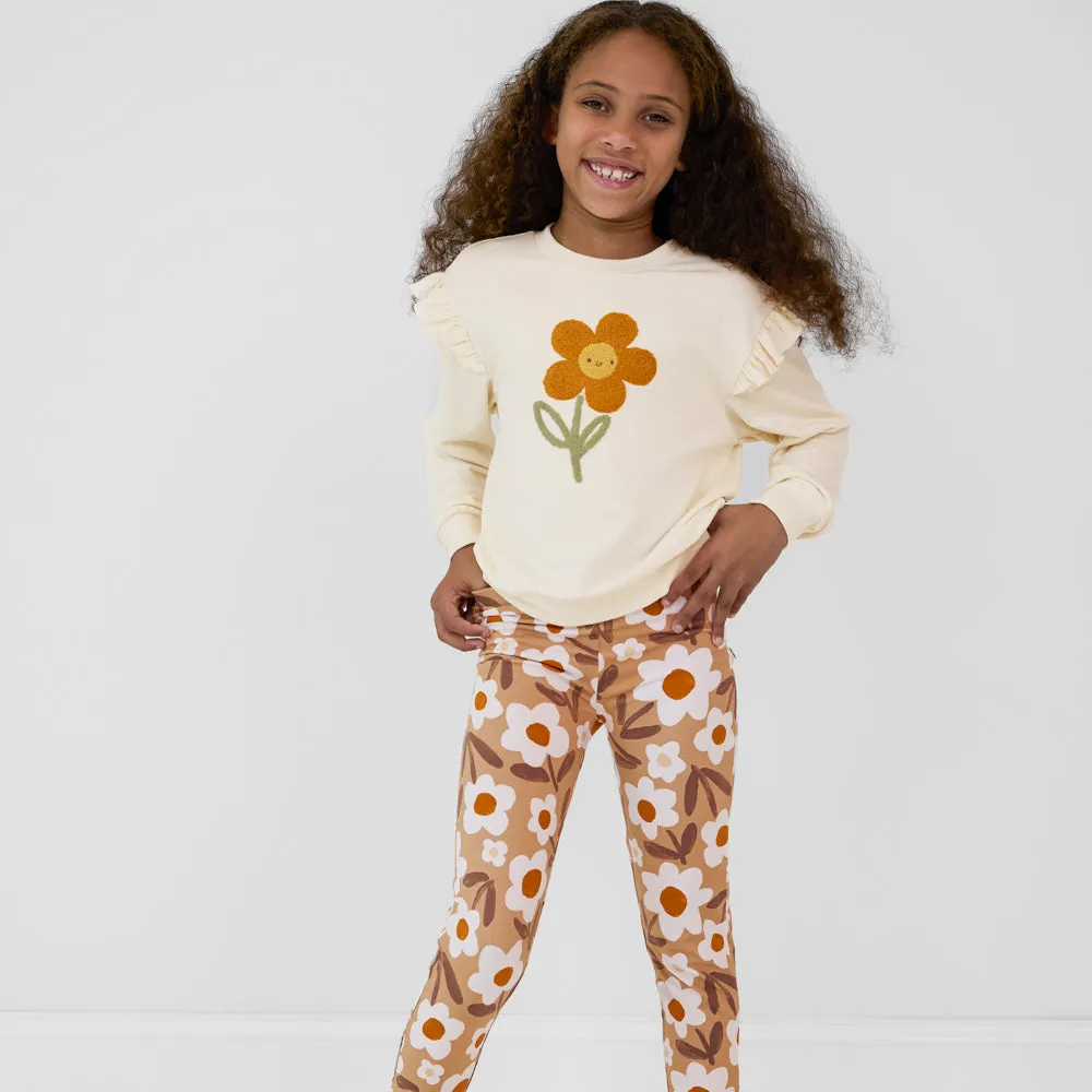 Daisy Flutter Crewneck