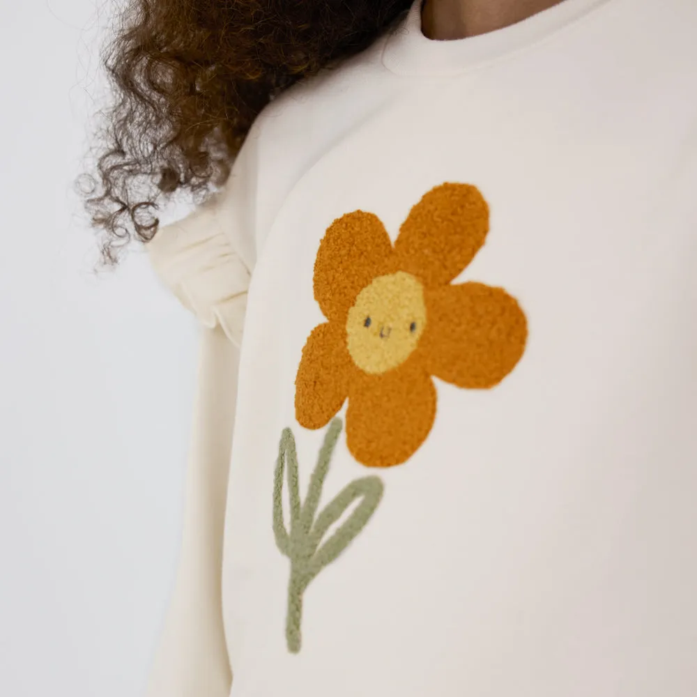 Daisy Flutter Crewneck