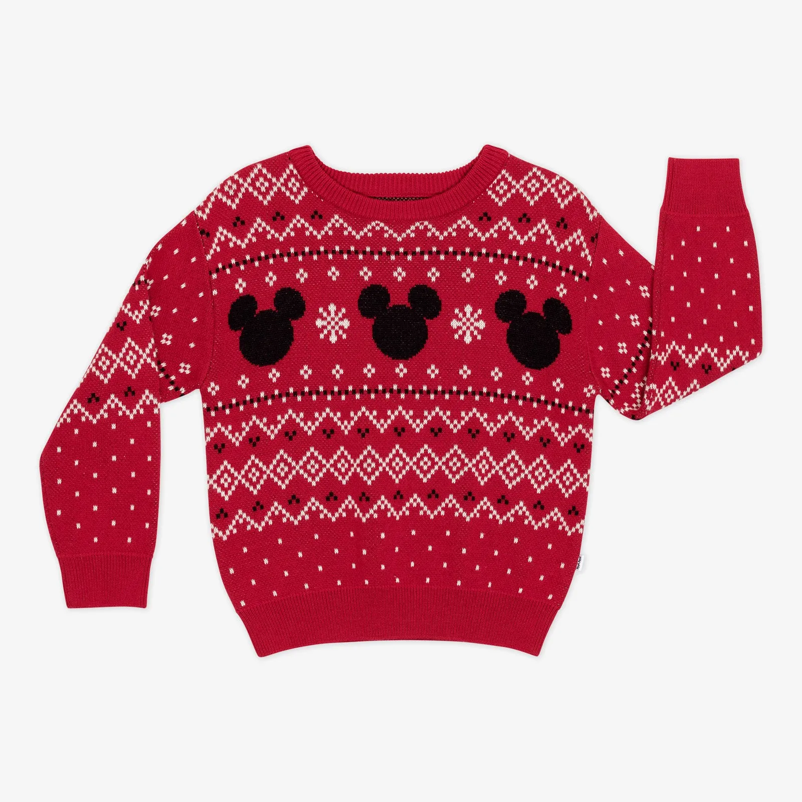 Disney Vintage Mickey Fair Isle Relaxed Sweater