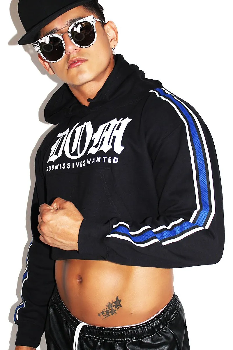 Dom Long Sleeve Hoodie-Black