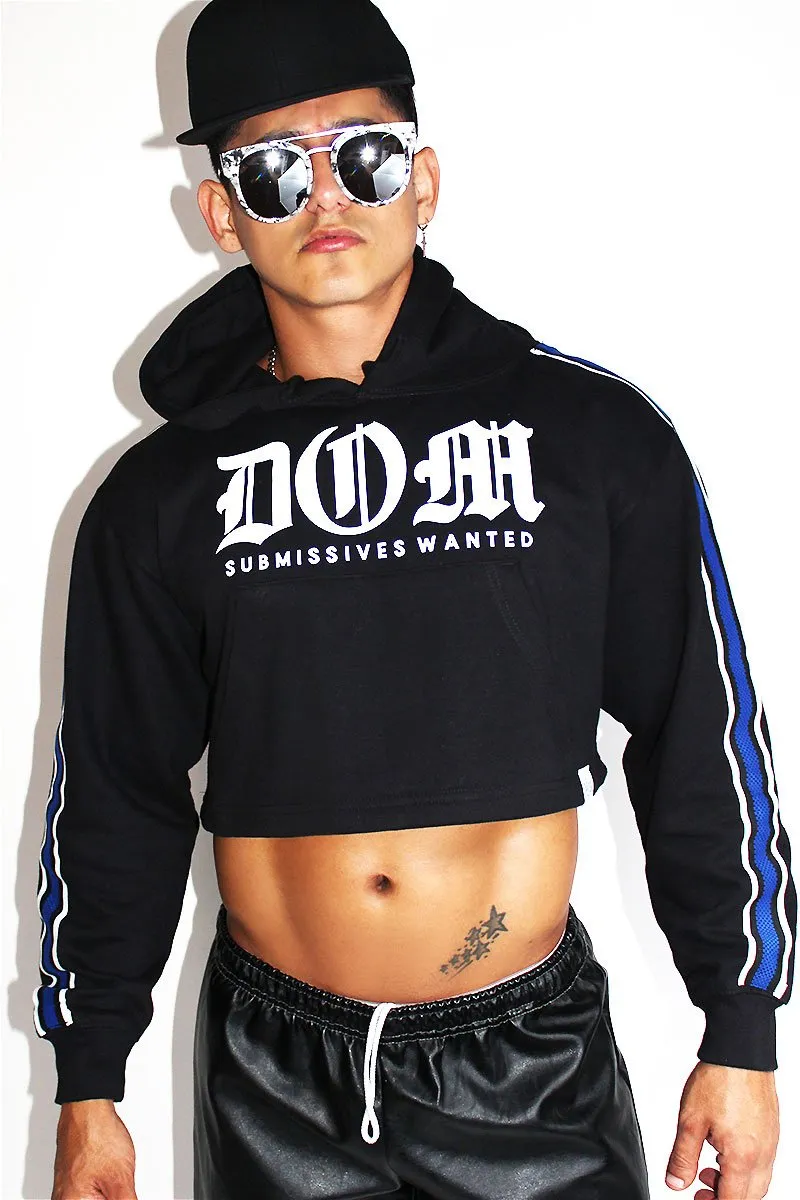 Dom Long Sleeve Hoodie-Black