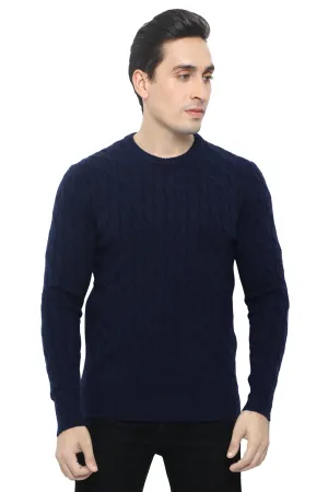 Gents Sweater In N-Blue SKU: SA567-N-BLUE