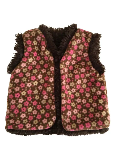 Girls Shaggy Cuddle Vest