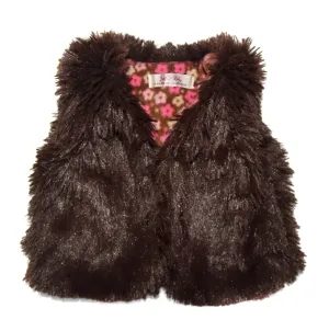 Girls Shaggy Cuddle Vest