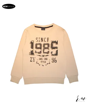 Girls Sweatshirt ( Beige )