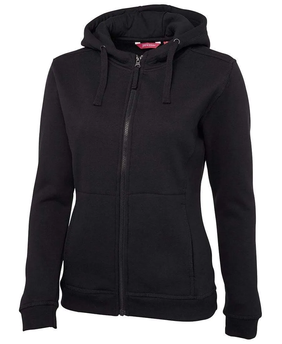 Jb's Ladies full zip fleecy hoodie 3HJ1