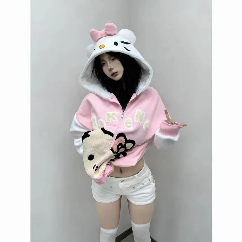 Kitty Lambswool Plush Jacket SK359
