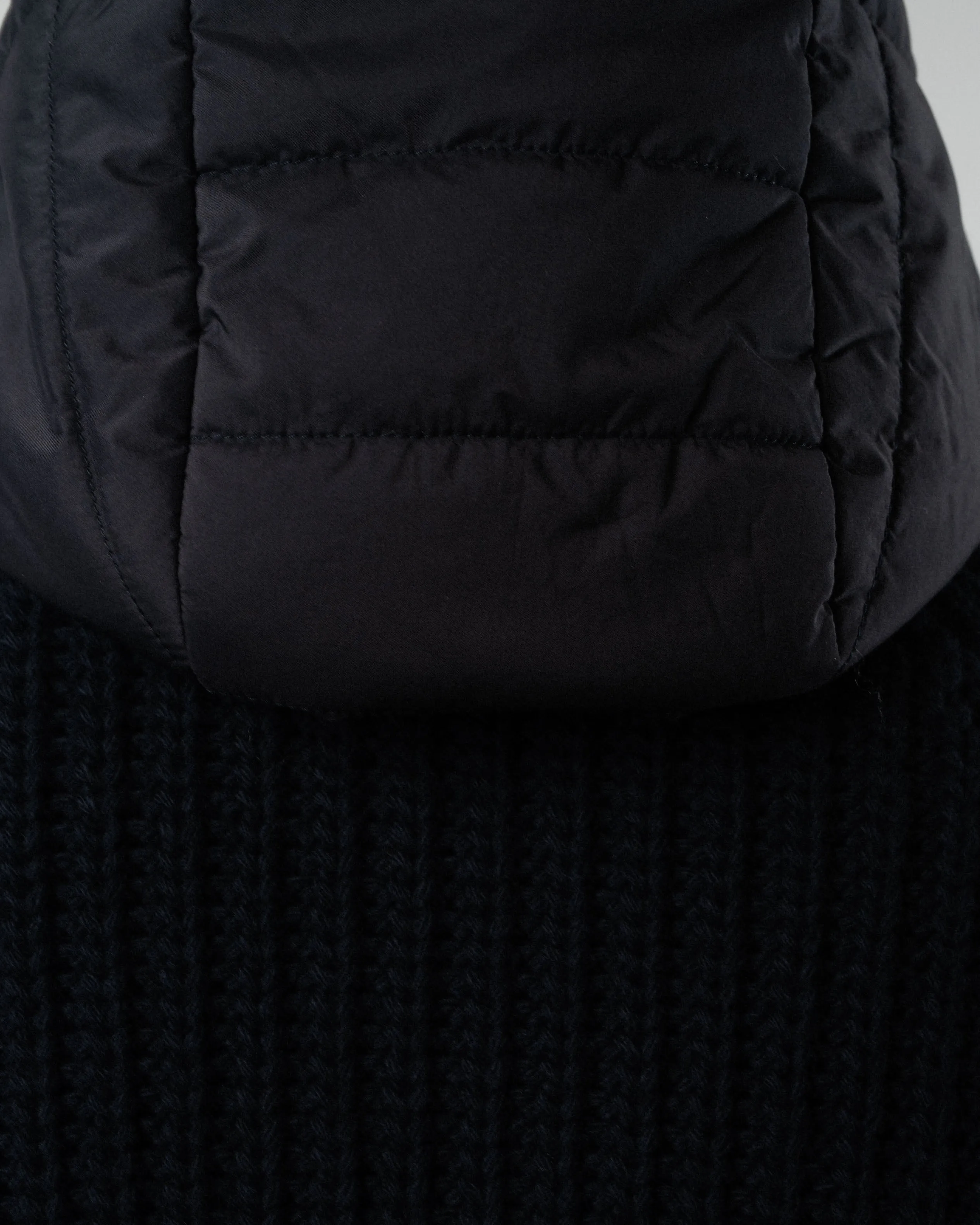 Knit Hooded Jacket