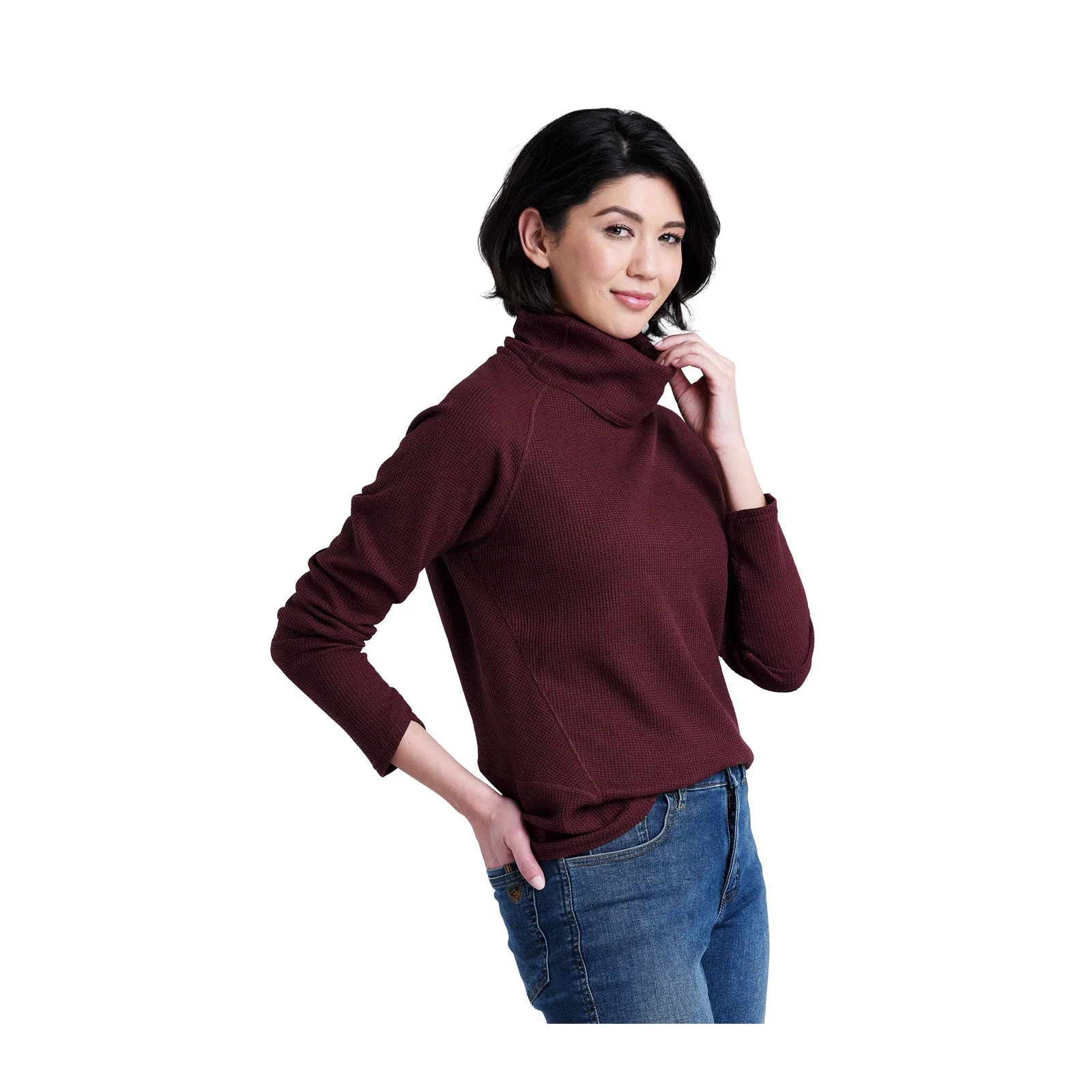 Kuhl Petra Turtleneck (Women) - Zinfandel