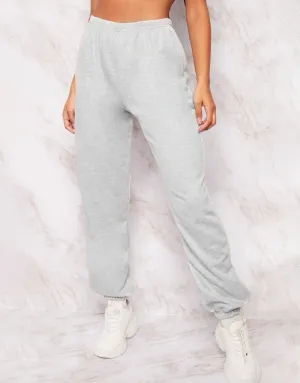 Ladies Fleece Jogger-Grey