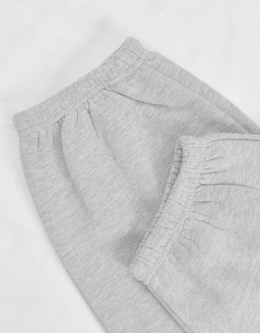 Ladies Fleece Jogger-Grey