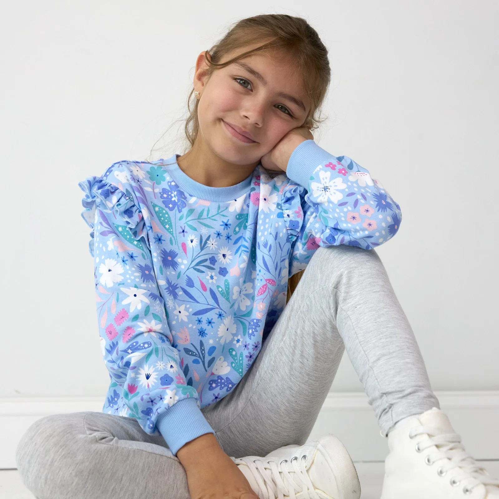 Magical Meadow Flutter Crewneck