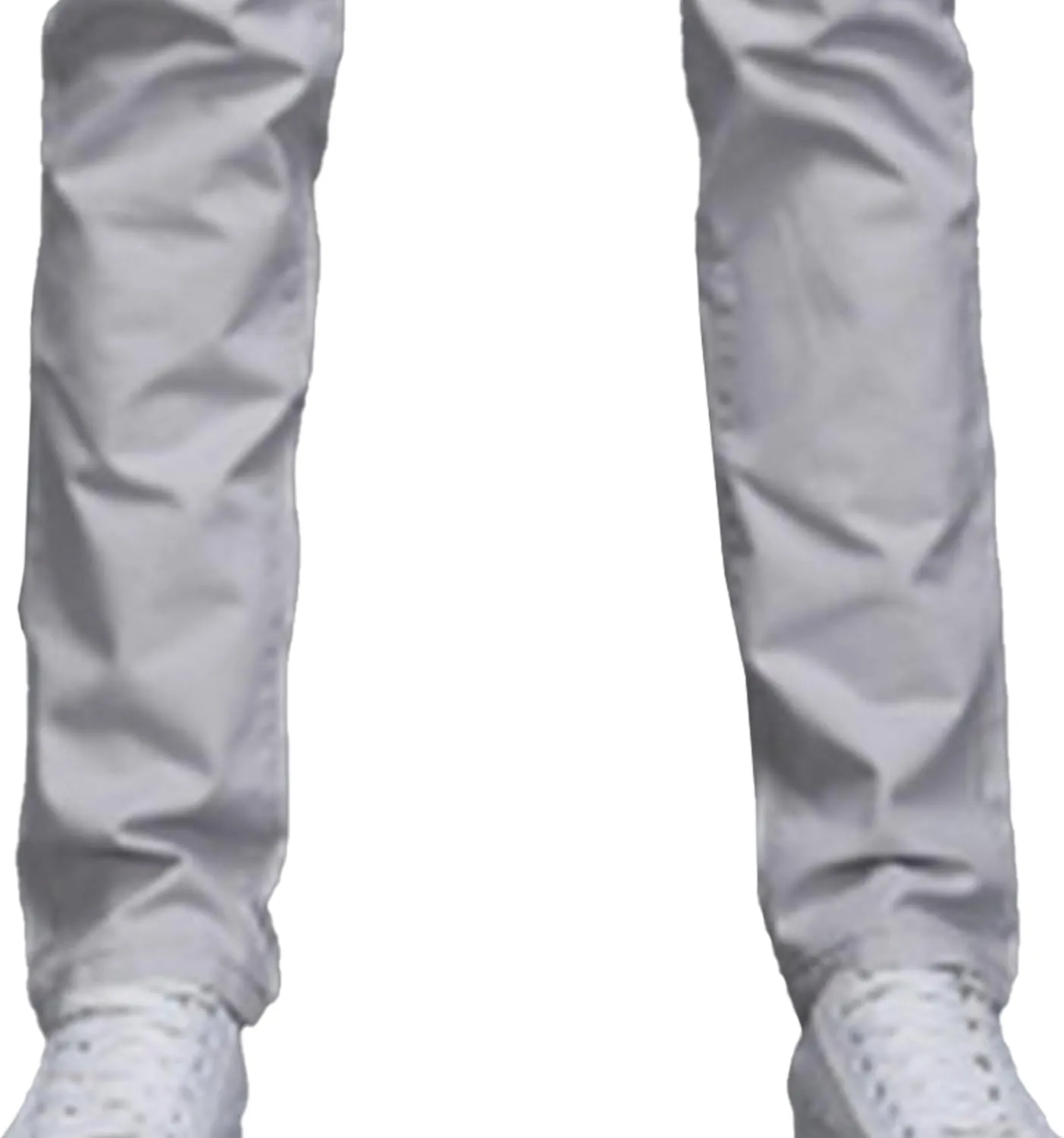 Men's Solid Straight Leg Classic Pants Regular Fit Lightweight Outdoor Trousers Cotton Stretch Summer Pants