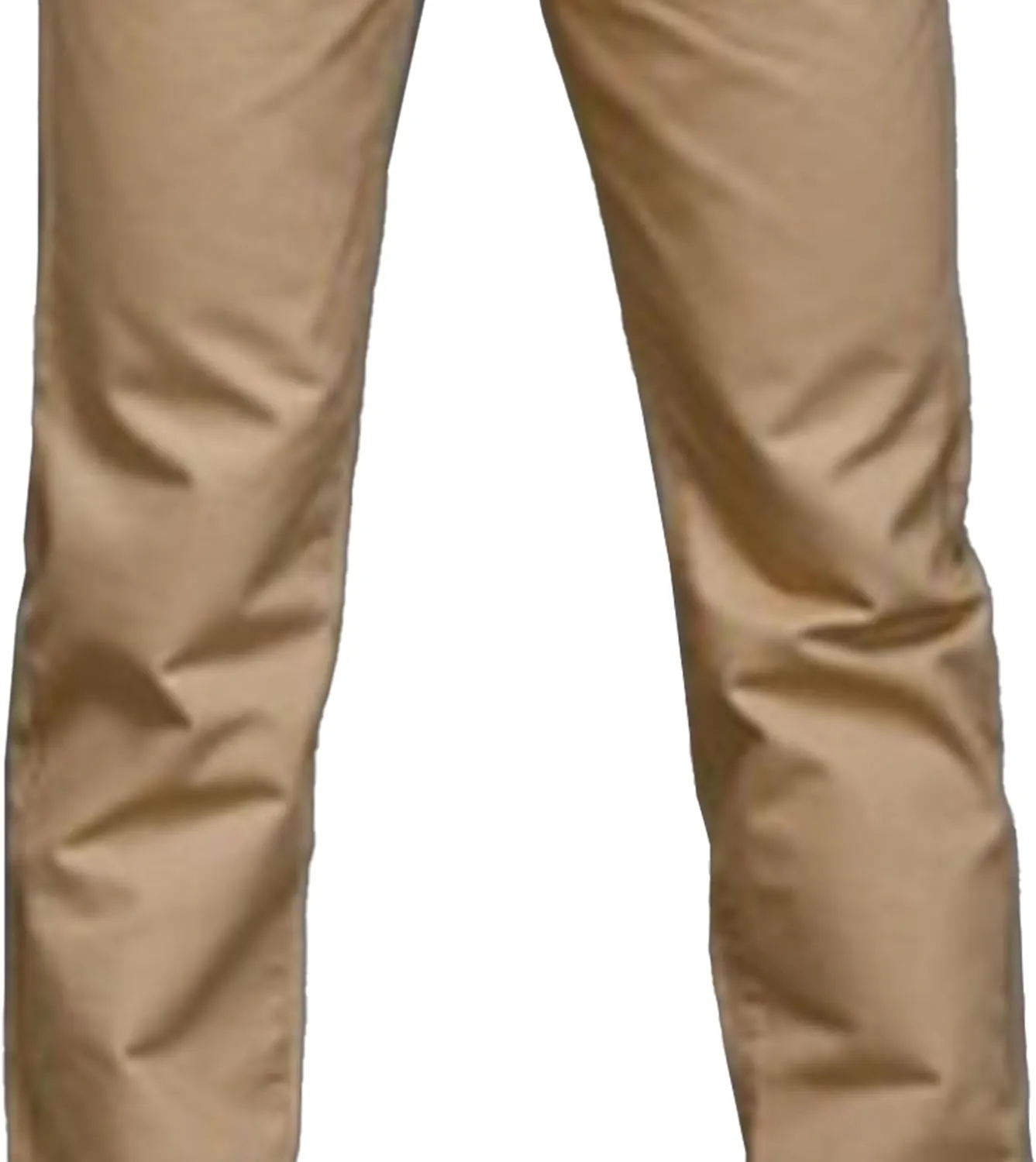 Men's Solid Straight Leg Classic Pants Regular Fit Lightweight Outdoor Trousers Cotton Stretch Summer Pants