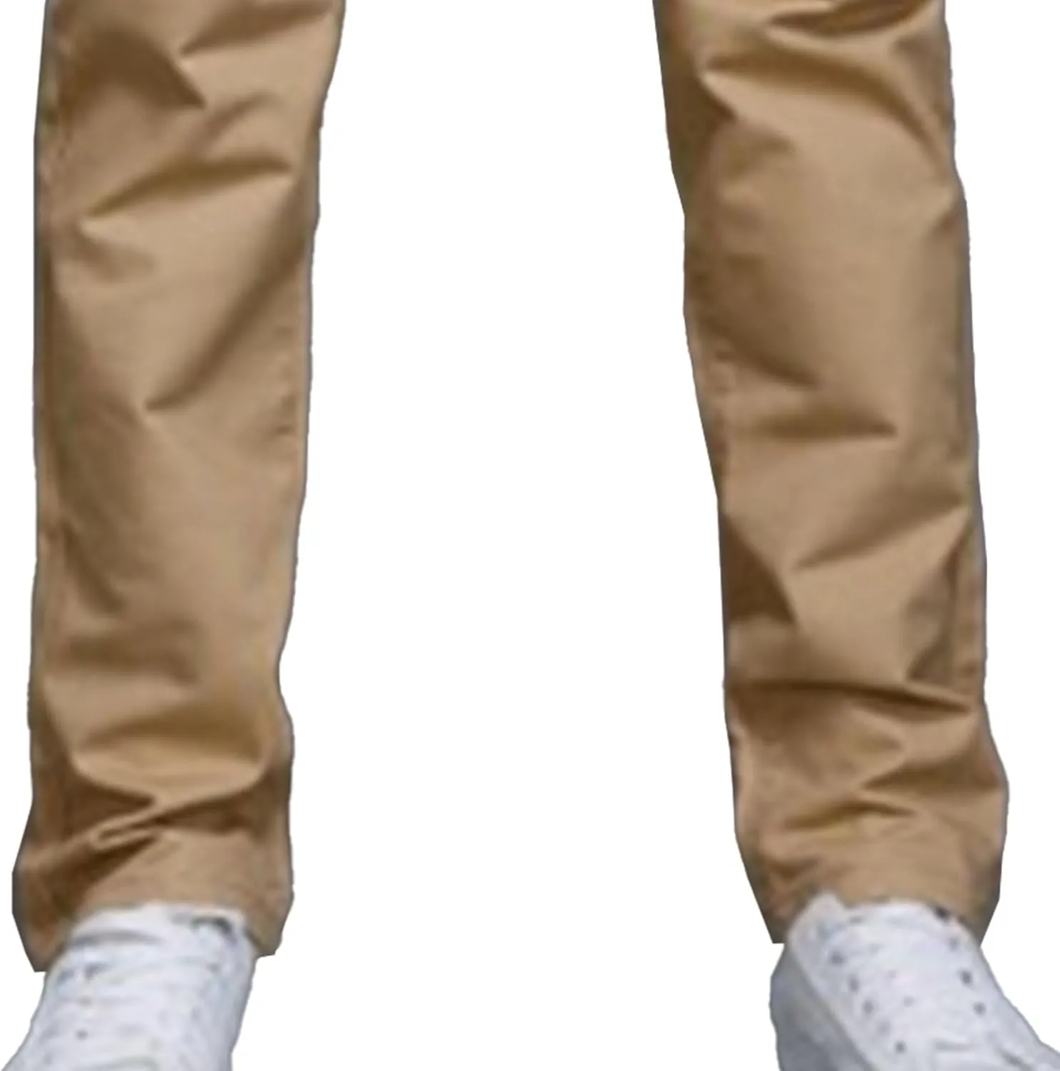 Men's Solid Straight Leg Classic Pants Regular Fit Lightweight Outdoor Trousers Cotton Stretch Summer Pants