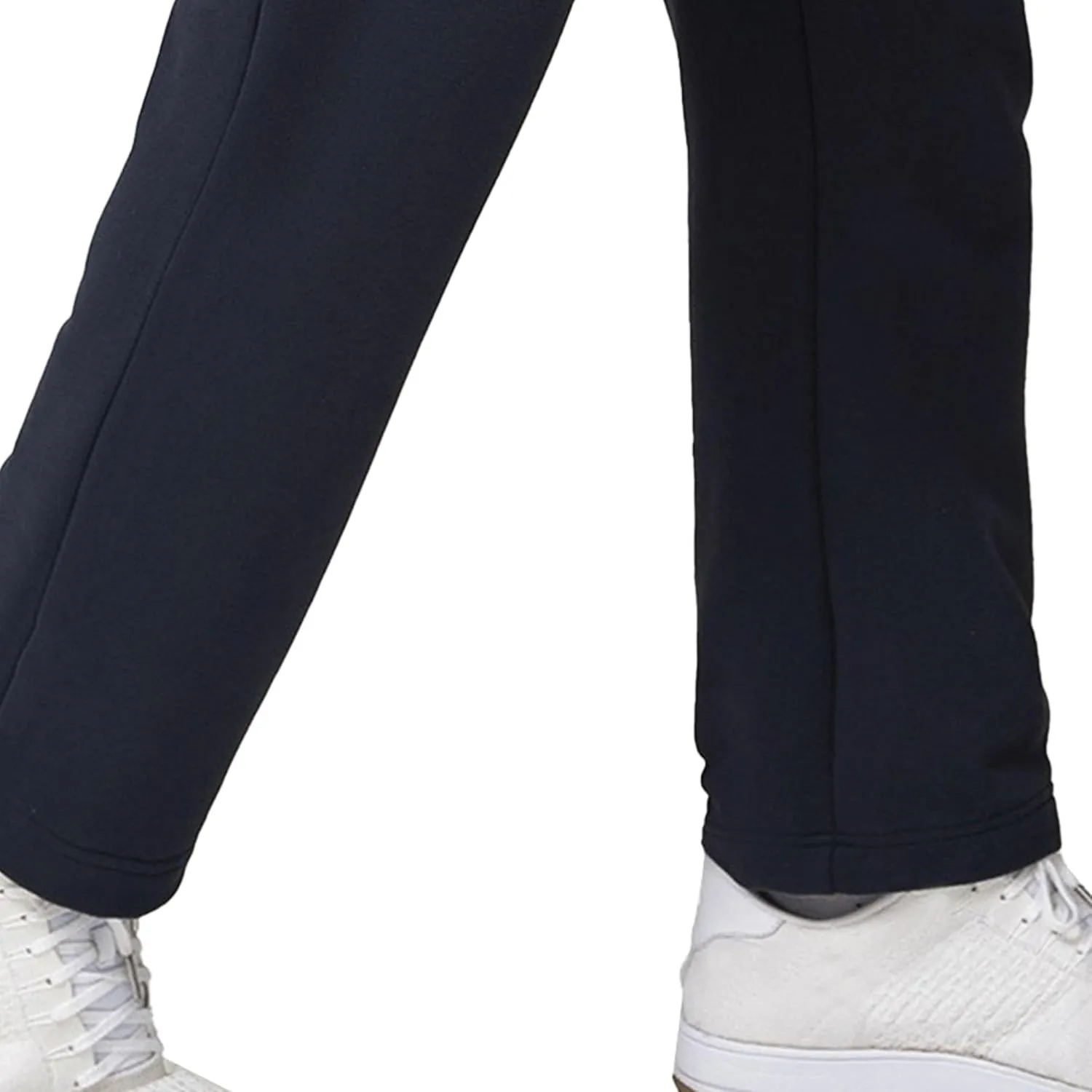 Men's Straight Leg Cotton Casual Athletic Pants Solid Loose Fit Workout Trousers Elastic Waist Outdoor Classic Pants
