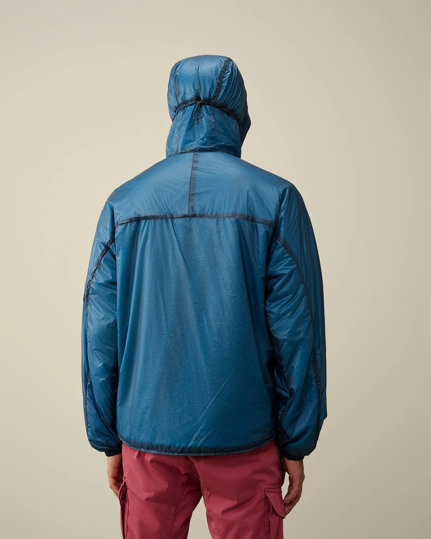 Nada Shell Hooded Jacket - INK BLUE