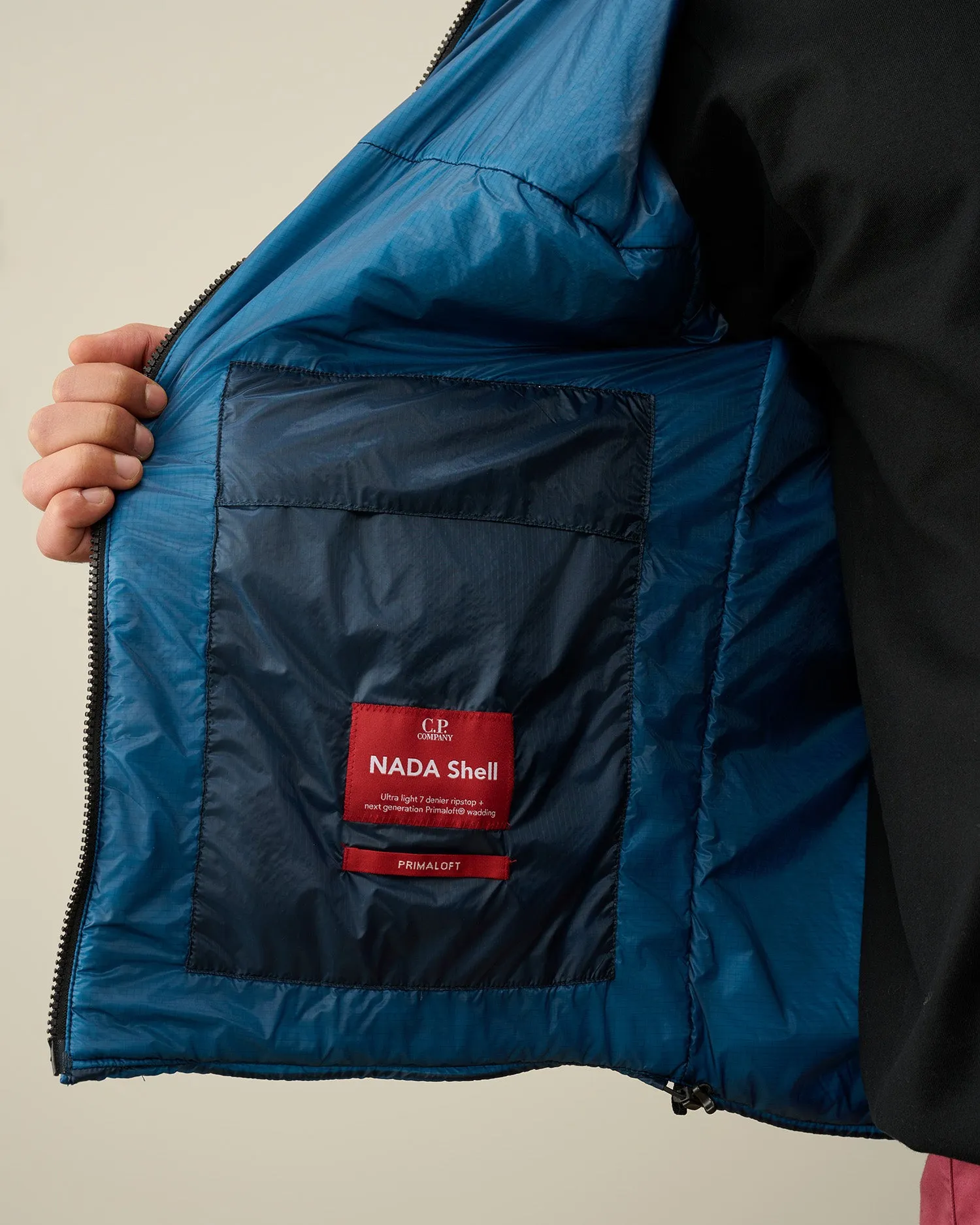 Nada Shell Hooded Jacket - INK BLUE