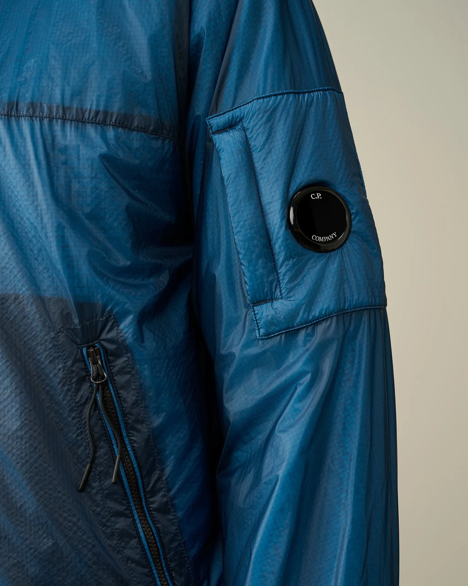 Nada Shell Hooded Jacket - INK BLUE