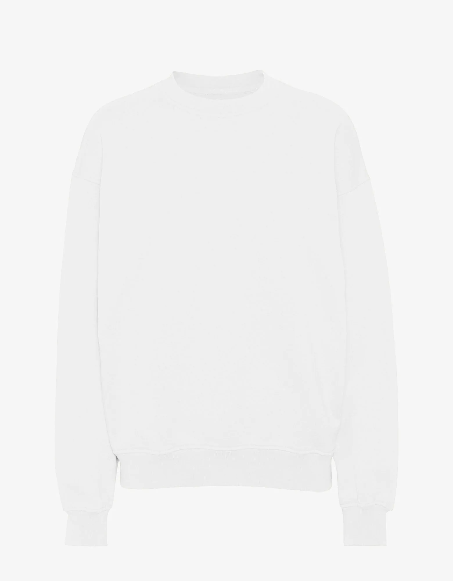 Organic Oversized Crew - Optical White
