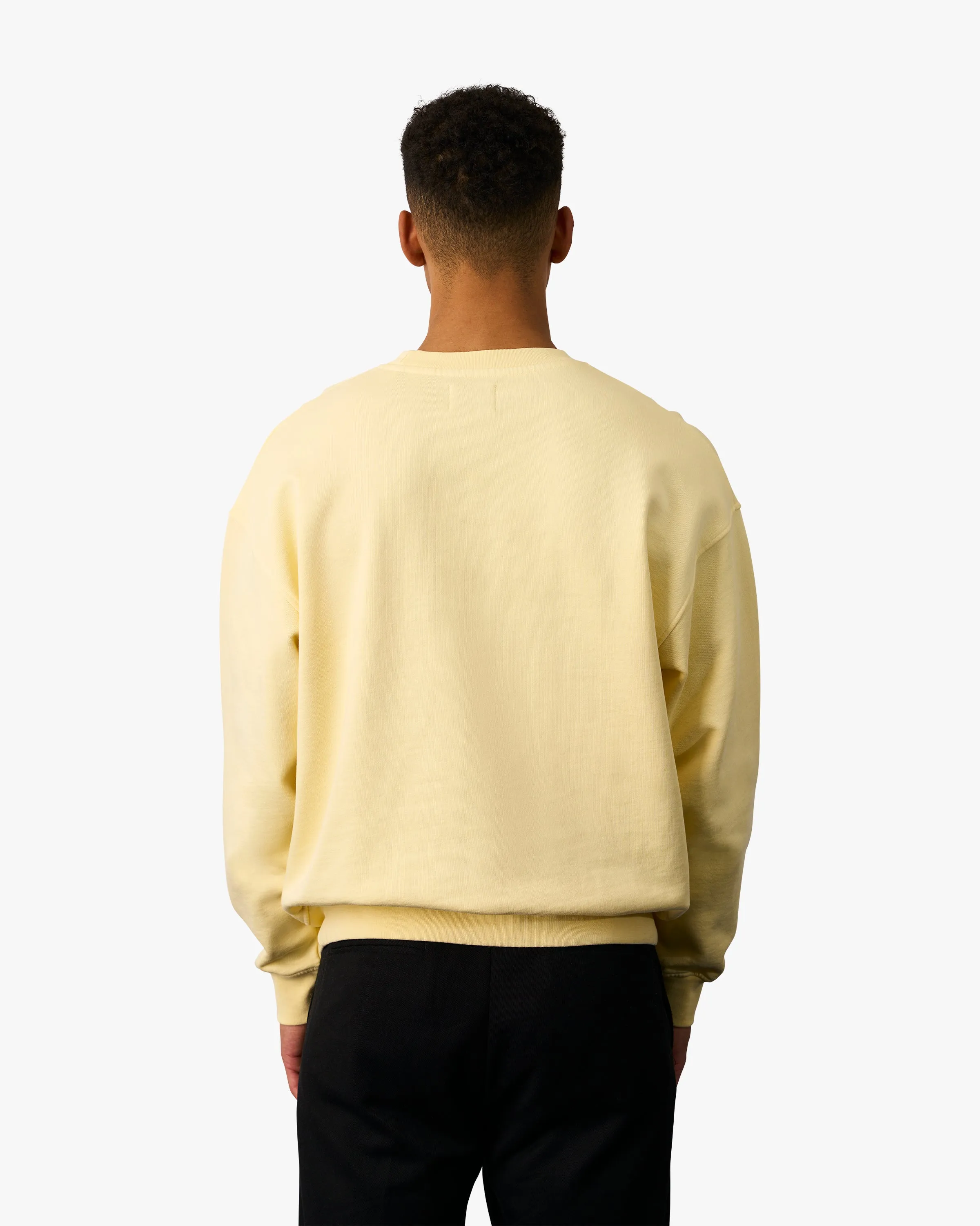 Organic Oversized Crew - Soft Lavender