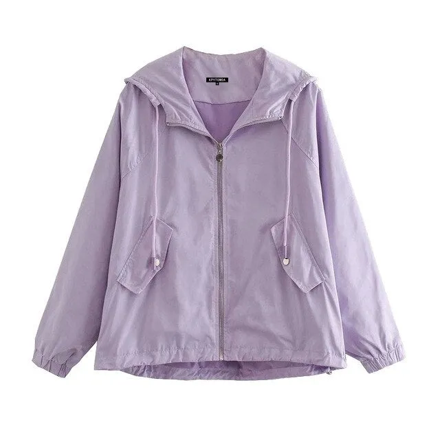 OVERSIZED WATERPROOF JACKET