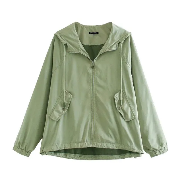 OVERSIZED WATERPROOF JACKET