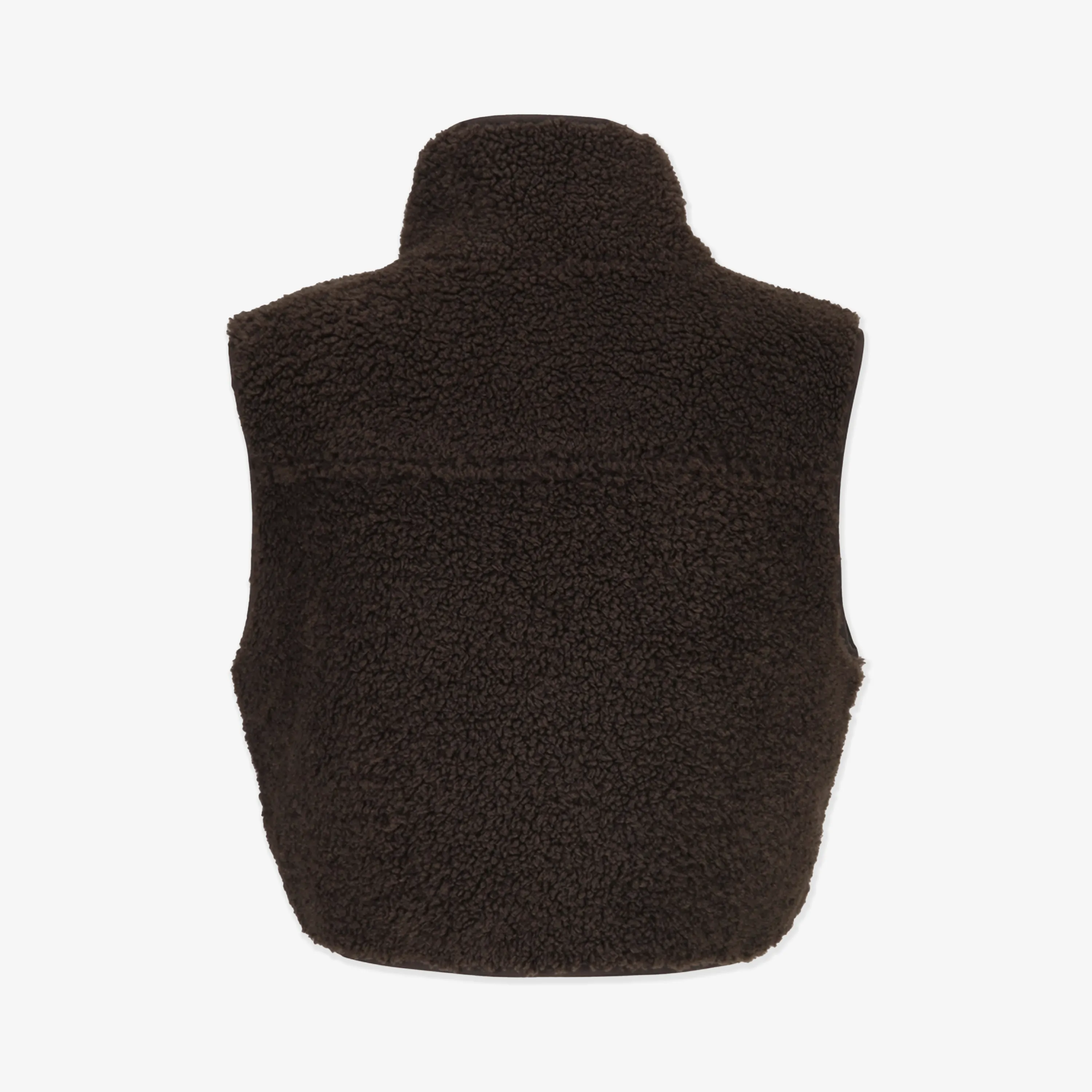 Pearly Gates Women's Fleece Vest-Brown