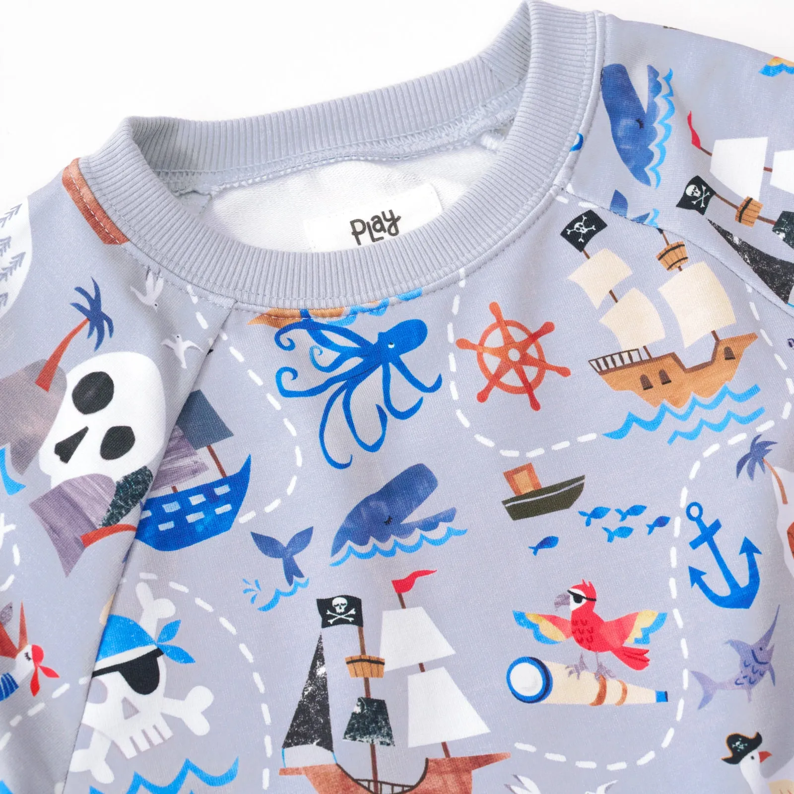 Pirate's Map Crewneck Sweatshirt