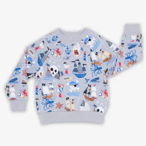 Pirate's Map Crewneck Sweatshirt