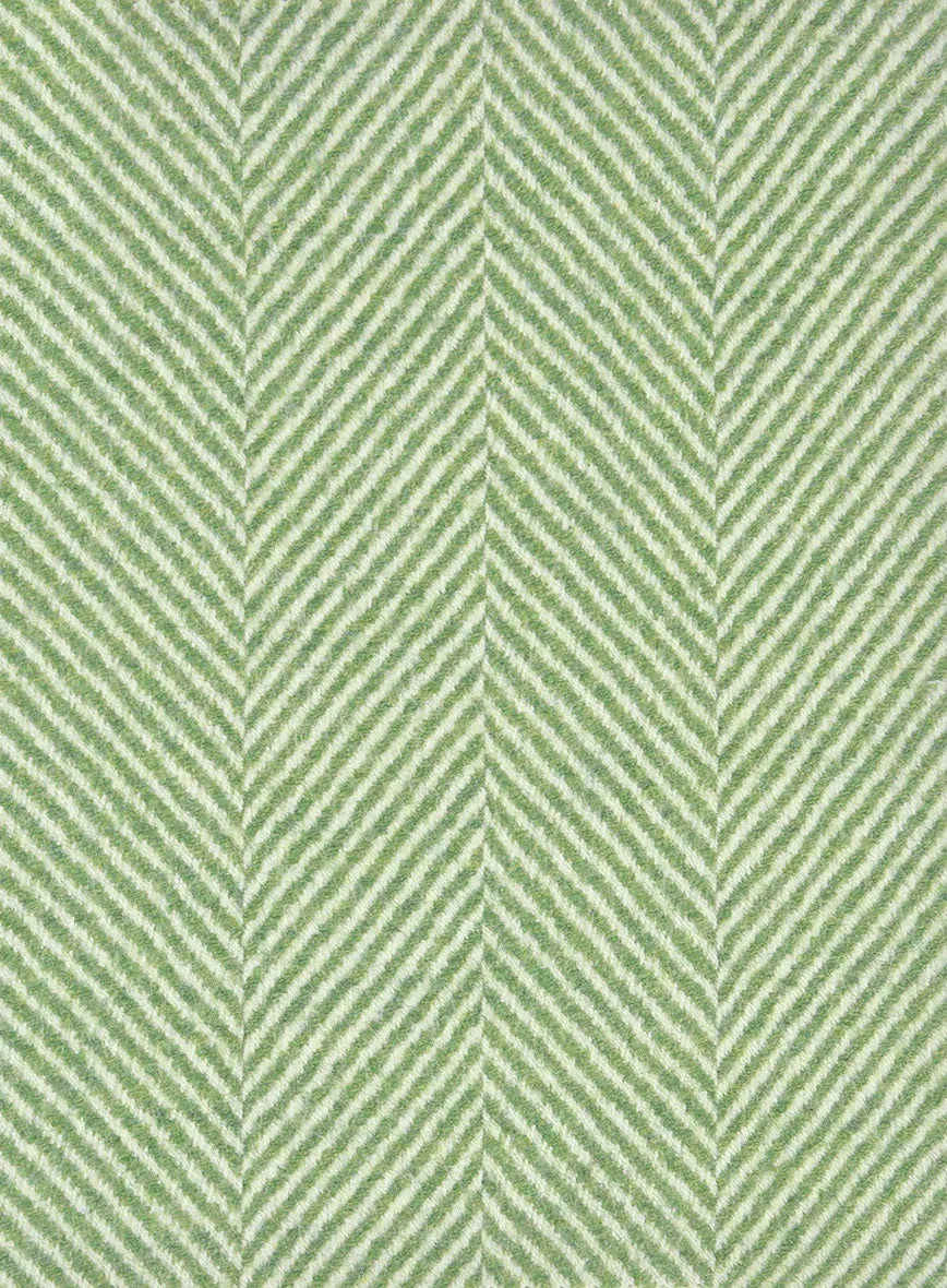 Sartori Celemente Green Herringbone Soft Tweed Jacket