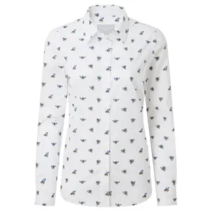 Schoffel Ladies Norfolk Shirt - Bee Print