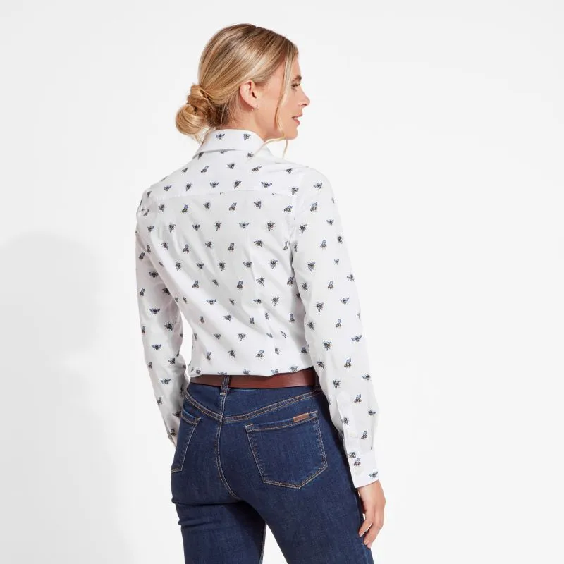 Schoffel Ladies Norfolk Shirt - Bee Print