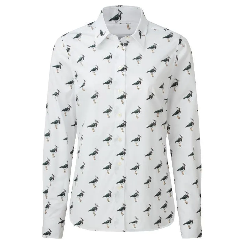 Schoffel Ladies Norfolk Shirt - Lapwing Print