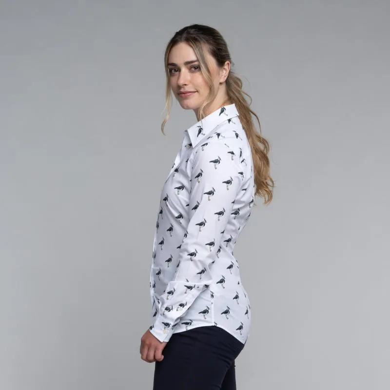 Schoffel Ladies Norfolk Shirt - Lapwing Print