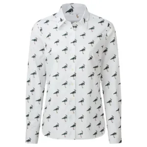 Schoffel Ladies Norfolk Shirt - Lapwing Print