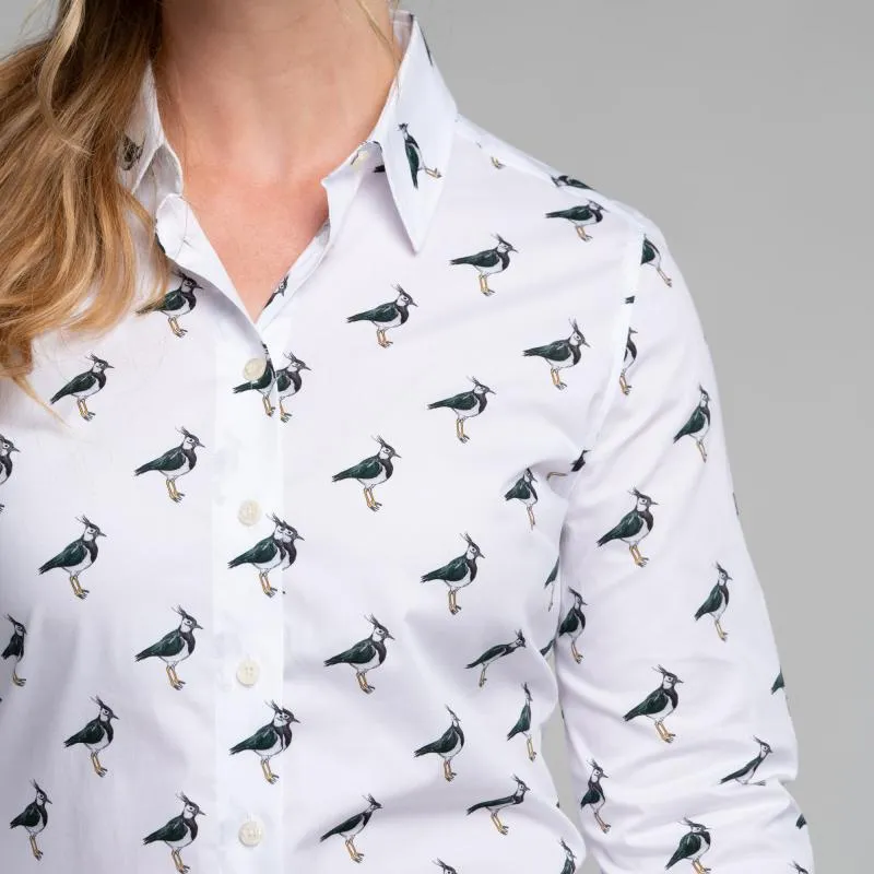 Schoffel Ladies Norfolk Shirt - Lapwing Print