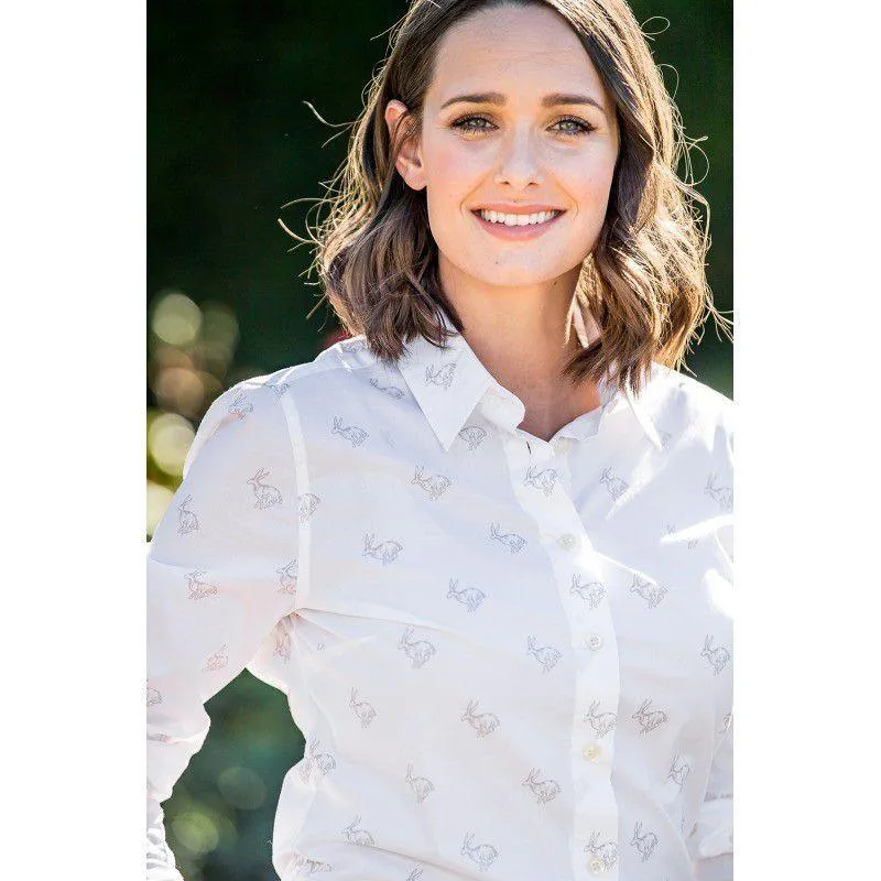 Schoffel Ladies Norfolk Shirt - Marble Hare
