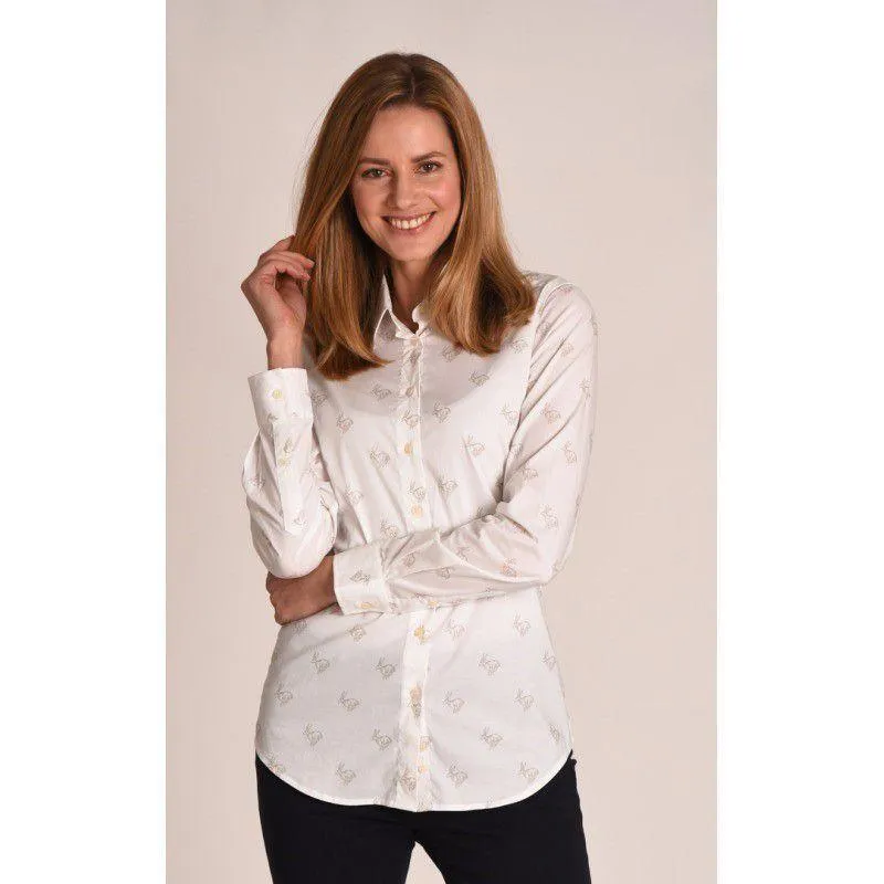 Schoffel Ladies Norfolk Shirt - Marble Hare
