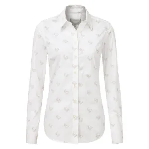 Schoffel Ladies Norfolk Shirt - Marble Hare