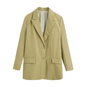 SINGLE BREASTED BLAZER