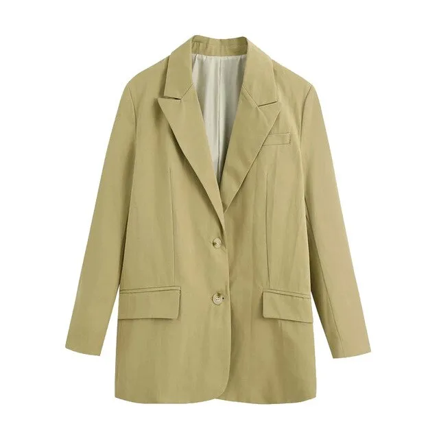 SINGLE BREASTED BLAZER