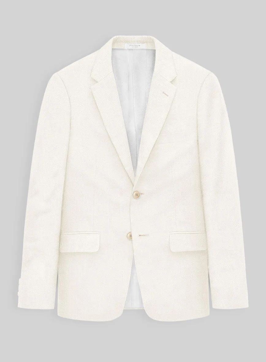 Stylbiella Cream Linen Jacket